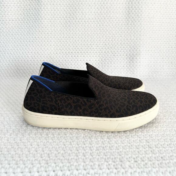 Rothy’s Brown Black Espresso Spot Slip On Sneaker 6 - Picture 3 of 13